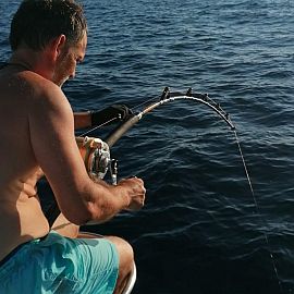 Fiskeri på havet i Kroatien Fiskeri på havet i Kroatien