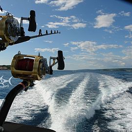 Trolling in Croatian Adriatic sea